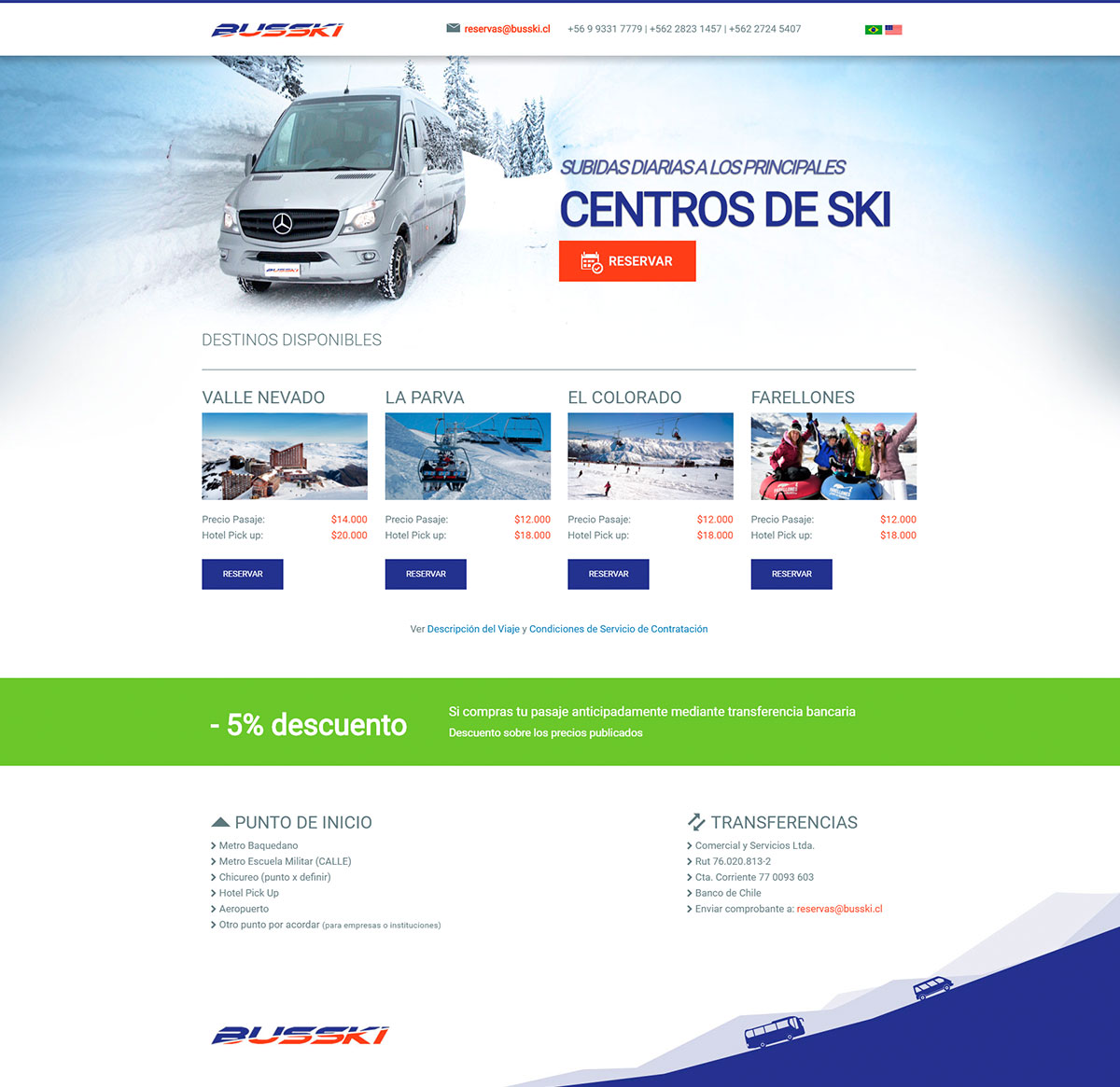 Landing Page Turismo